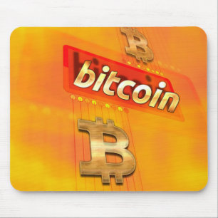 Bitcoinロゴ マウスパッド
