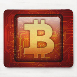 Bitcoinロゴ マウスパッド