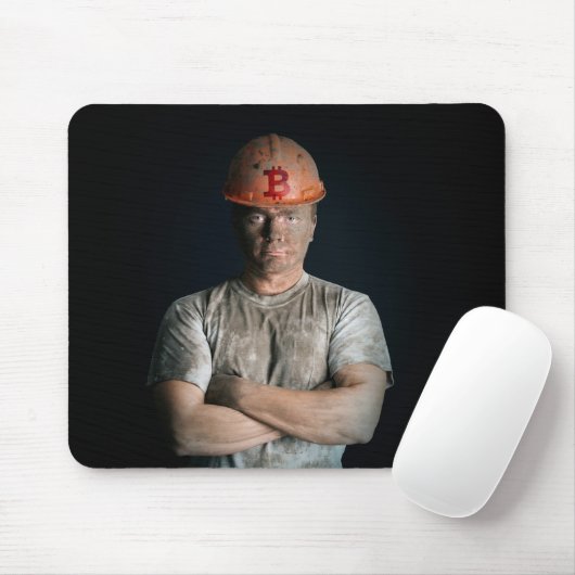 Bitcoinロゴ マウスパッド (マウス)