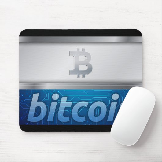 Bitcoinロゴ マウスパッド (マウス)