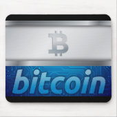 Bitcoinロゴ マウスパッド (正面)