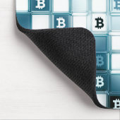 Bitcoinロゴ マウスパッド (コーナー)