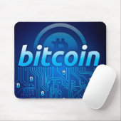 Bitcoinロゴ マウスパッド (マウス)