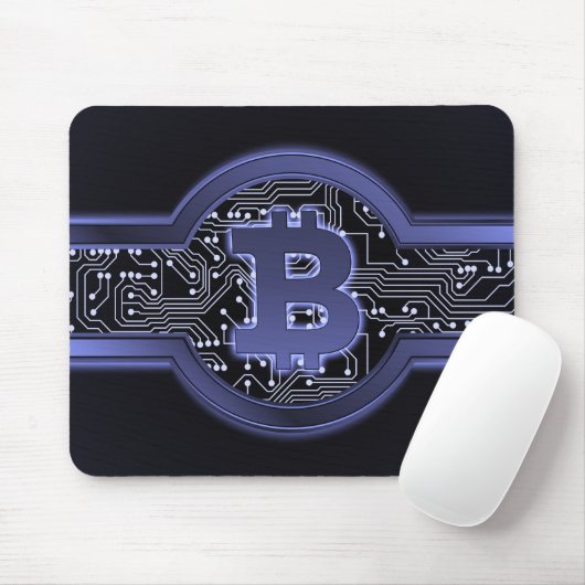 Bitcoinロゴ マウスパッド (マウス)