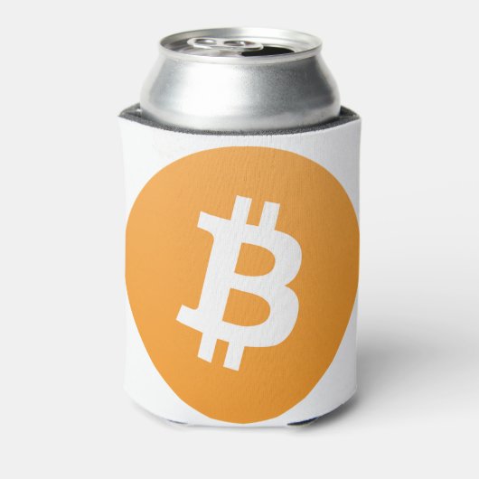 Bitcoinロゴ 缶クーラー (缶裏面)