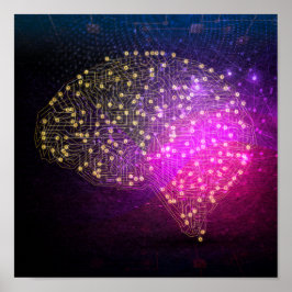 Bitcoin上の脳 ポスター