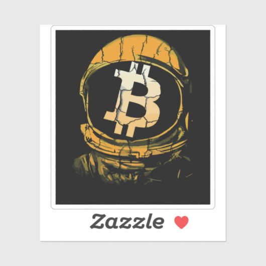 Bitcoin宇宙飛行士 – 暗号宇宙飛行士 シール (シート)