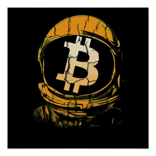 Bitcoin宇宙飛行士 – 暗号宇宙飛行士 ポスター (正面)