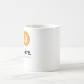 Bitcoin想像 Day Ever コーヒーマグカップ (中央)
