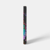 「Bitcoin愛好家のiPhoneカバー iPhoneケース (左側面)