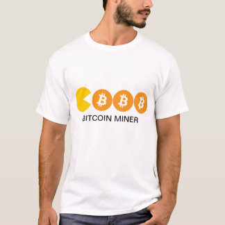 BITCOIN抗夫 Tシャツ