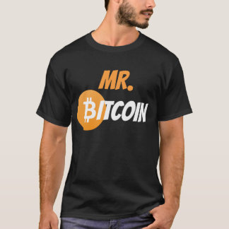 Bitcoin氏のブロック・チェーンのCyrptocurrencyのワイシャツ Tシャツ