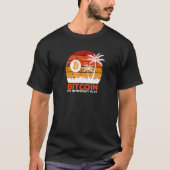 Bitcoin私の退職計画Crypto通貨投資 Tシャツ (正面)