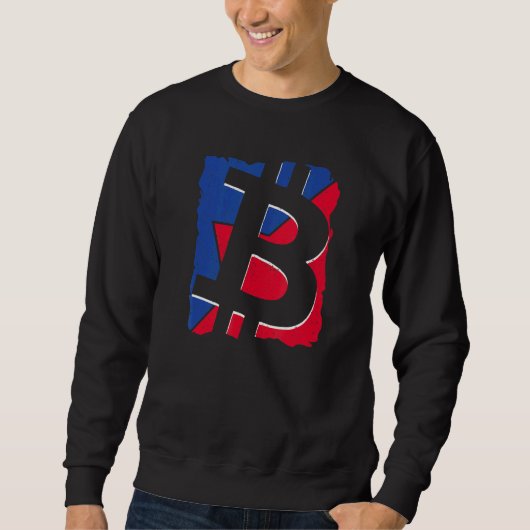 Bitcoin計画B Btc Crypto Und Bitcoinの時間 スウェットシャツ (正面)