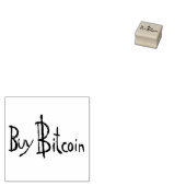 Bitcoin買オリジナルフォント自己インキングお金スタンプ ラバースタンプ (押印)