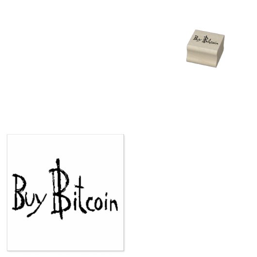 Bitcoin買オリジナルフォント自己インキングお金スタンプ ラバースタンプ (押印)