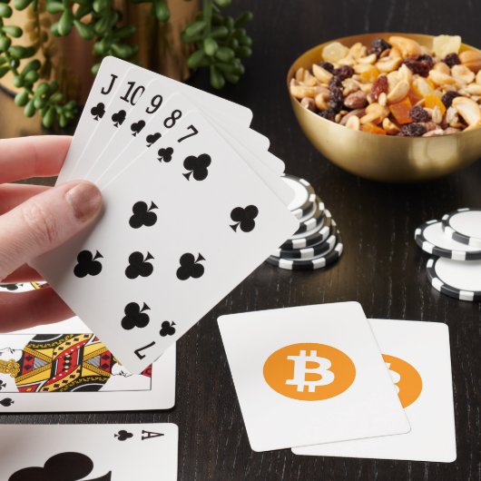 Bitcoin遊のカード トランプ (インサイチュ)