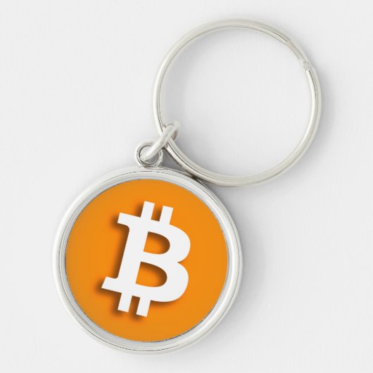 "BITCOIN " キーホルダー (正面)