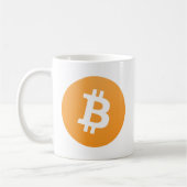 Bitcoin コーヒーマグカップ (左)