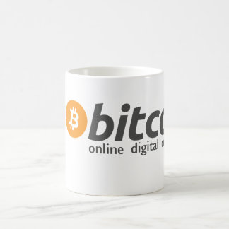 Bitcoin -デジタルオンライン通貨 コーヒーマグカップ