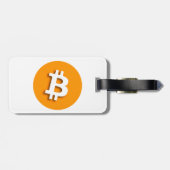"BITCOIN" (両面) ラゲッジタグ (裏面横)