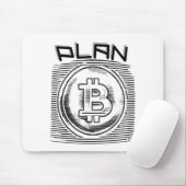 Bitcoin - 暗号資産プランB マウスパッド (マウス)