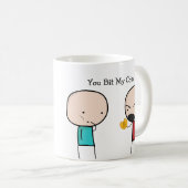 Bitcoin "私の硬貨"のマグかみました コーヒーマグカップ (正面右)