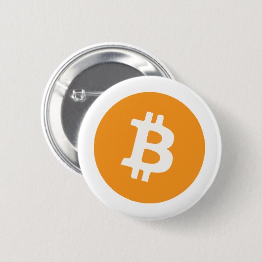 Bitcoin 缶バッジ (正面&裏面)