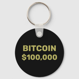 Bitcoin 100000お祝い キーホルダー
