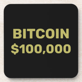Bitcoin 100000お祝い コースター