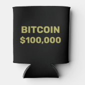 Bitcoin 100000お祝い 缶クーラー (正面)