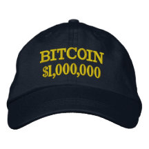 BITCOIN $1,000,000帽子