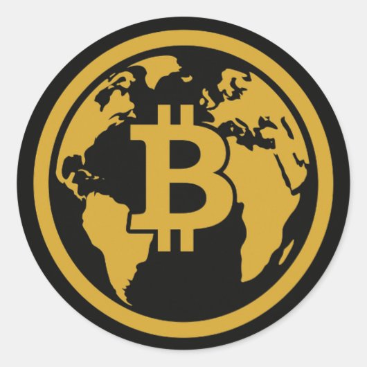 Bitcoin a global asset ラウンドシール (正面)