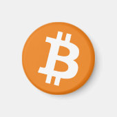 Bitcoin Acrylic Keychain Rep マグネット (正面)