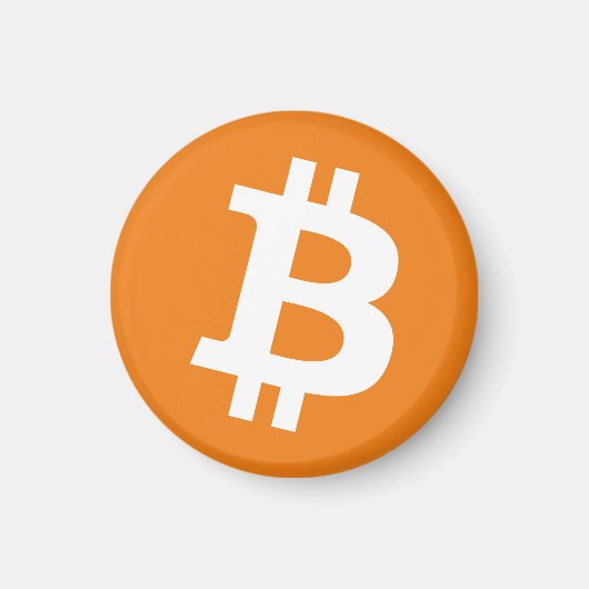 Bitcoin Acrylic Keychain Rep マグネット (正面)