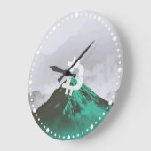 Bitcoin All-Time-High (ATH) ラージ壁時計 (傾斜)