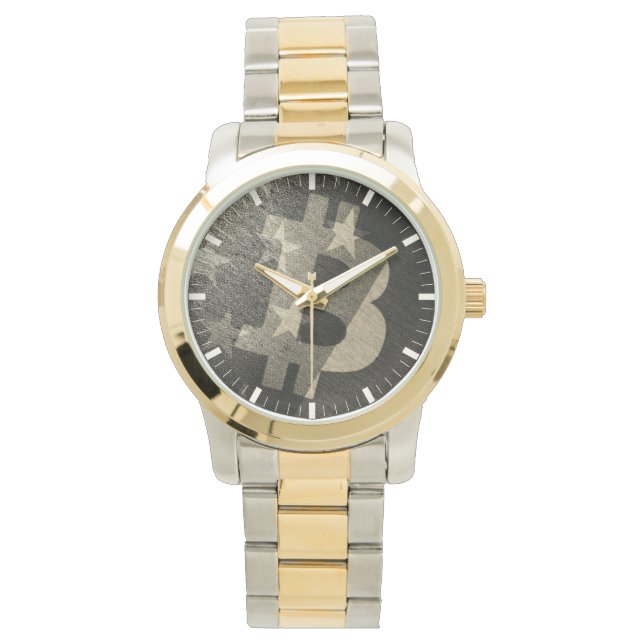 Bitcoin America ₿ (Vintage) Watch 腕時計 (正面)