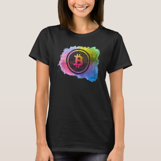 Bitcoin Art Trader Miner Hodl Token Crypto Tシャツ (正面)