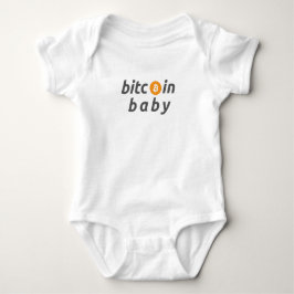 Bitcoin Baby Bodysuit ベビーボディスーツ