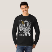 Bitcoin Be Mine Astronaut Cryptocurrency Enthusias Tシャツ (正面フル)