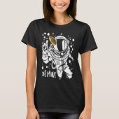 Bitcoin Be Mine Astronaut Cryptocurrency Enthusias Tシャツ (正面)