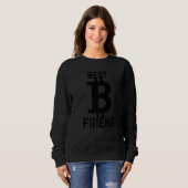 Bitcoin Best Friend Bitcoin   Bitcoins スウェットシャツ (正面フル)