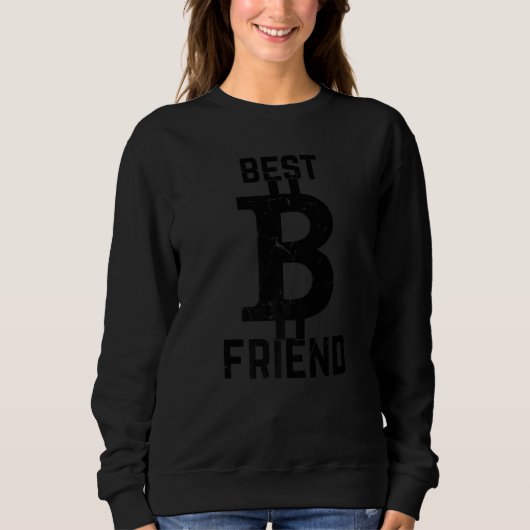 Bitcoin Best Friend Bitcoin   Bitcoins スウェットシャツ (正面)