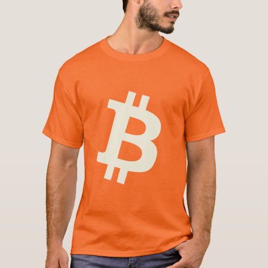Bitcoin Big ₿ Tシャツ (正面)