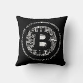 Bitcoin Black版 クッション (裏面)