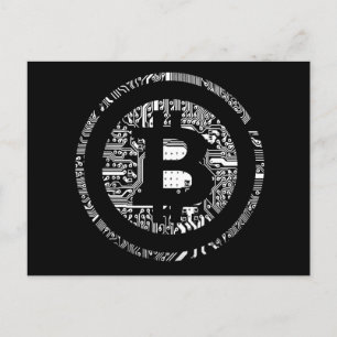 Bitcoin Black版 ポストカード