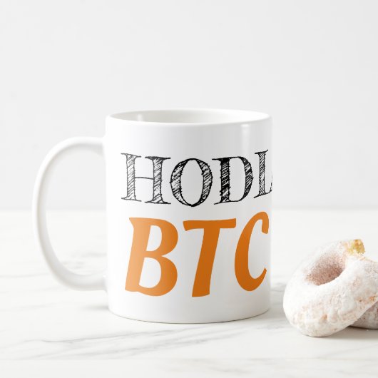 Bitcoin Blockchain Mug - Cryptocurrency  コーヒーマグカップ (ドーナツ)
