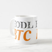 Bitcoin Blockchain Mug - Cryptocurrency  コーヒーマグカップ (正面左)