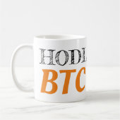 Bitcoin Blockchain Mug - Cryptocurrency  コーヒーマグカップ (左)