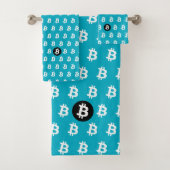 Bitcoin Blue バスタオルセット (インサイチュ)